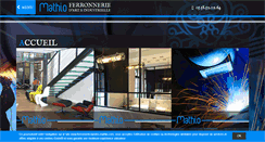 Desktop Screenshot of ferronnerie-landes-mathio.com